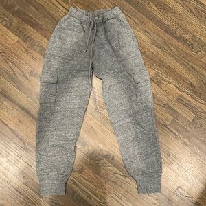 VS PINK cargo sweats size xs heather gray